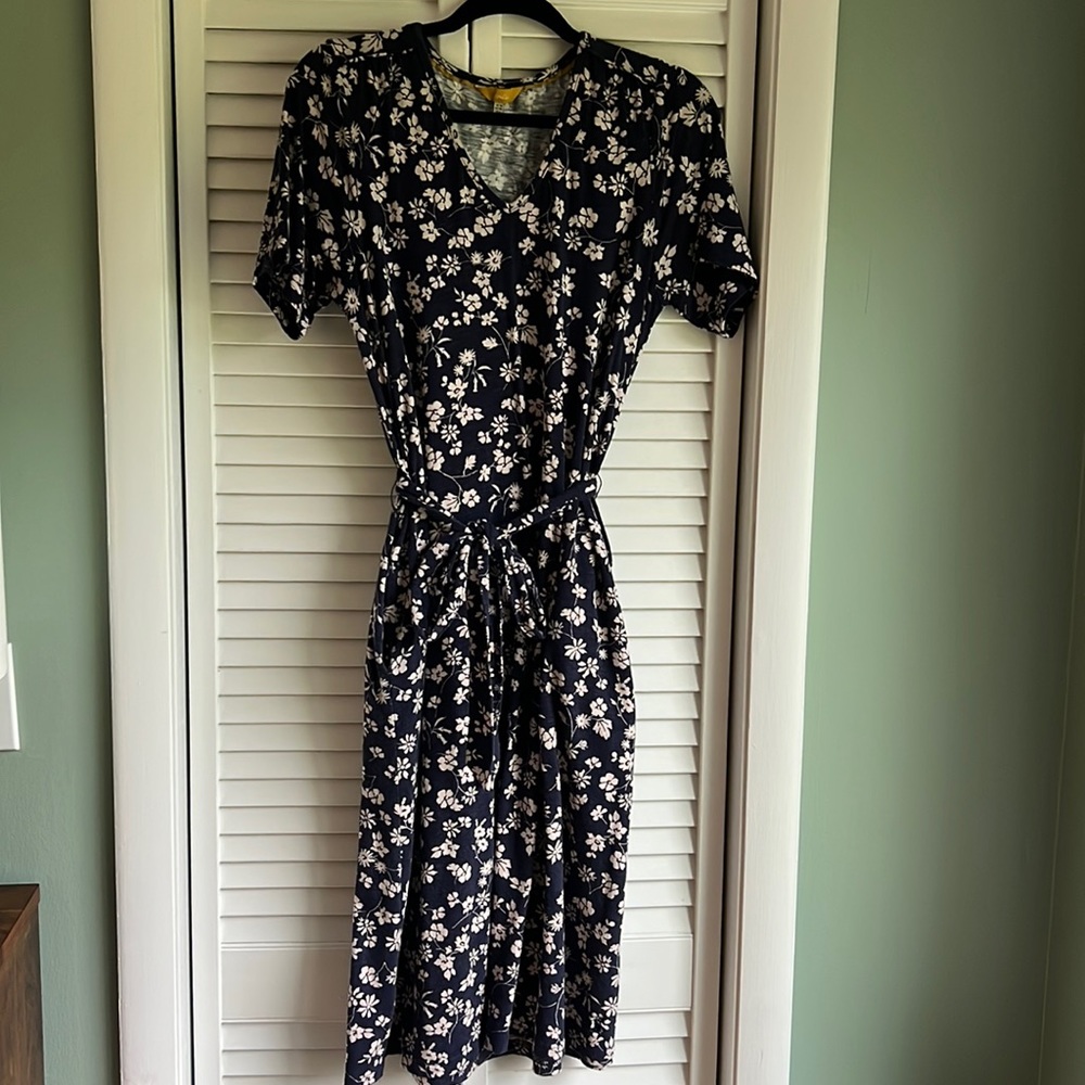 Joules floral midi dress